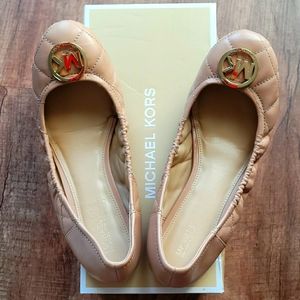 Michael Kors Quilted Ballet Flats